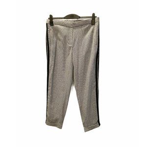 Mango | Houndstooth stripe pants | L